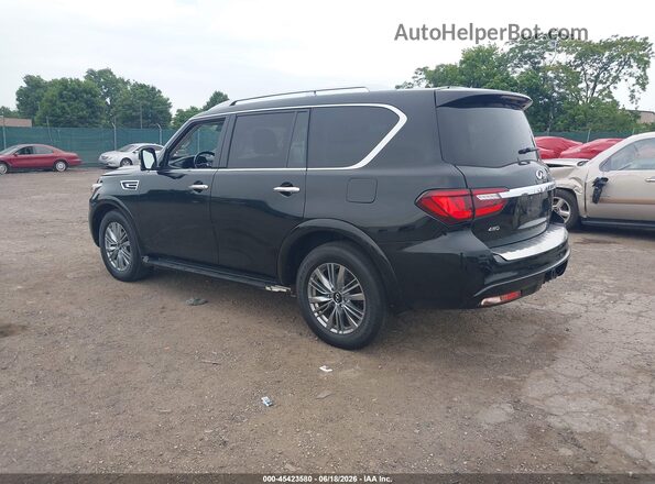 JN8AZ2AE9M9269443 2021 INFINITI QX80 Black Задня ліва чверть