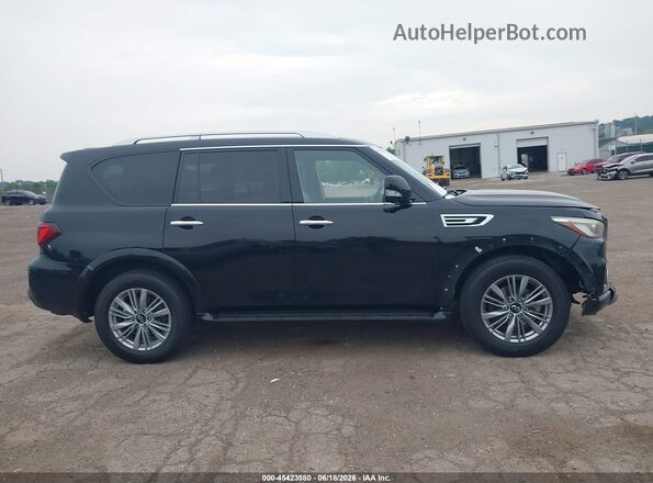 JN8AZ2AE9M9269443 2021 INFINITI QX80 Black Вид задньої частини салону