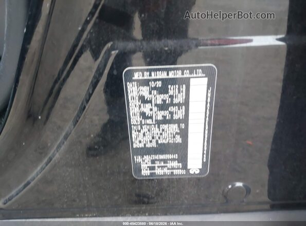 JN8AZ2AE9M9269443 2021 INFINITI QX80 Black Вид підкапотного простору