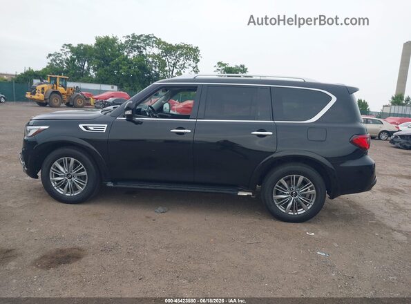 JN8AZ2AE9M9269443 2021 INFINITI QX80 Black Панорамний вид салону 360°