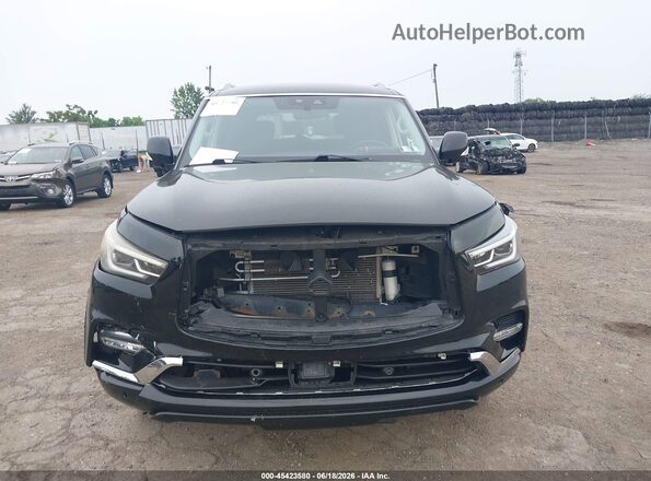 JN8AZ2AE9M9269443 2021 INFINITI QX80 Black Вид щитка приладів