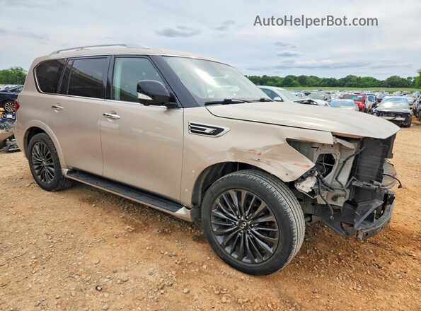JN8AZ2AF0N9741037 2022 INFINITI QX80 Beige Передня права чверть