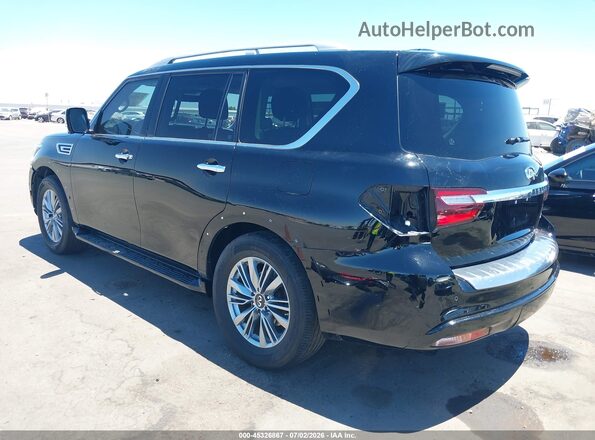JN8AZ2AF2M9720575 2021 INFINITI QX80 Black Trasero izquierdo