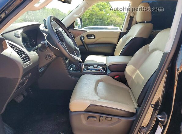 JN8AZ2AF3N9741405 2022 INFINITI QX80 Black Вид салону спереду