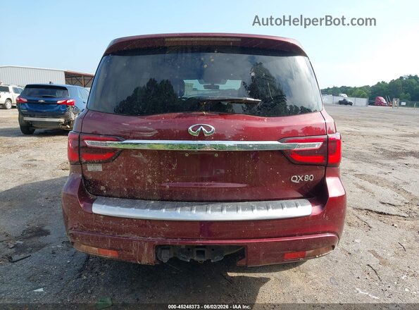 JN8AZ2AF6M9715024 2021 INFINITI QX80 Red 