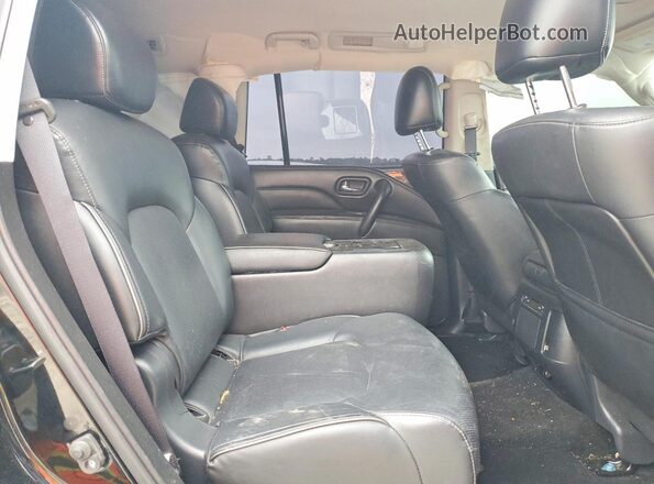 JN8AZ2AF9N9743563 2022 INFINITI QX80 Черный Вид задней части салона