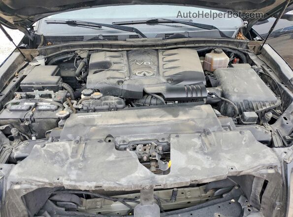 JN8AZ2AF9N9743563 2022 INFINITI QX80 Черный Вид подкапотного пространства