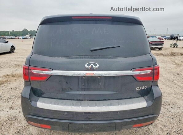 JN8AZ2AF9N9743563 2022 INFINITI QX80 Черный Вид сзади