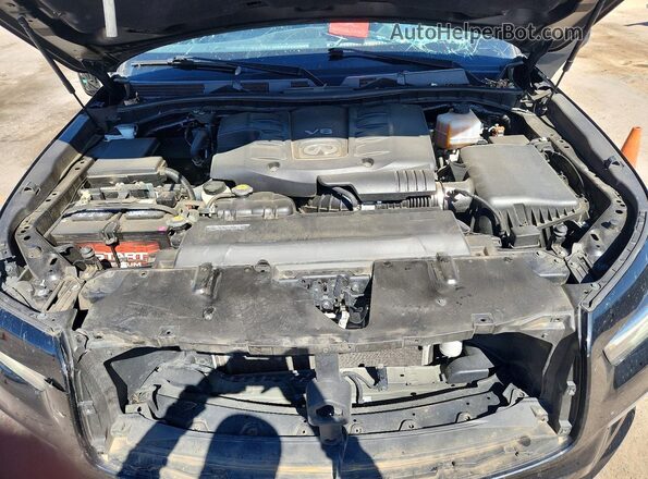 JN8AZ2AFXM9716483 2021 INFINITI QX80 Черный Вид подкапотного пространства