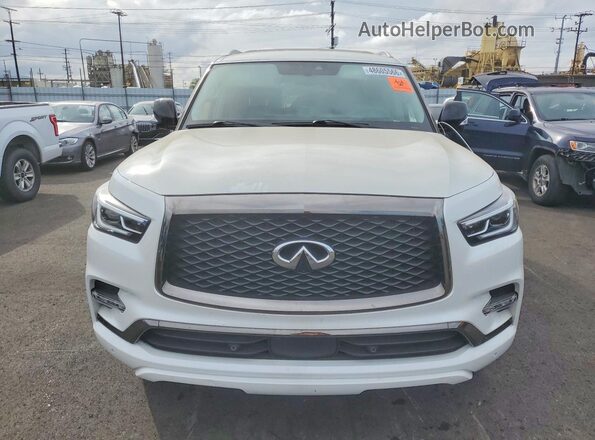 JN8AZ2AFXP9757216 2023 INFINITI QX80 White Դիմացի տեսք