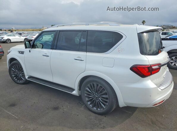 JN8AZ2AFXP9757216 2023 INFINITI QX80 White Հետևի ձախ
