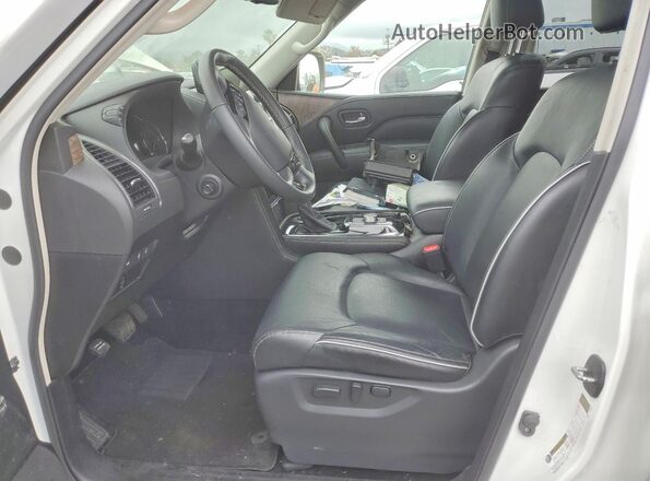 JN8AZ2AFXP9757216 2023 INFINITI QX80 White Սալոնի դիմացի տեսք