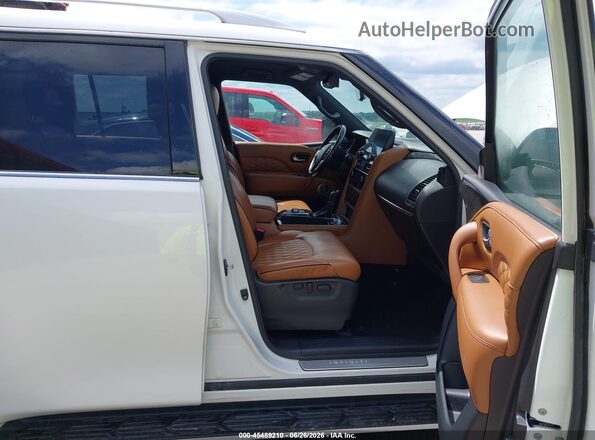 JN8AZ2BCXP9490213 2023 INFINITI QX80 White Սալոնի դիմացի տեսք