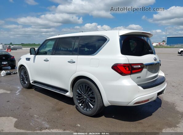JN8AZ2BCXP9490213 2023 INFINITI QX80 White Սալոնի 360 աստիճան տեսք