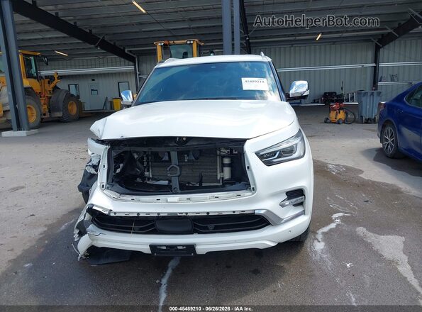 JN8AZ2BCXP9490213 2023 INFINITI QX80 White Սարքավորումների վահանակի տեսք