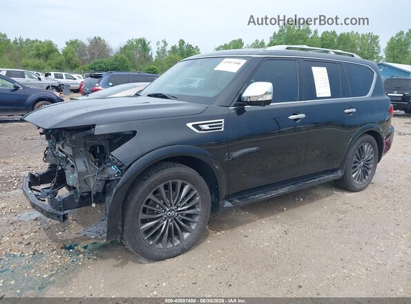 JN8AZ2BE0P9302459 2023 INFINITI QX80 Black Front left
