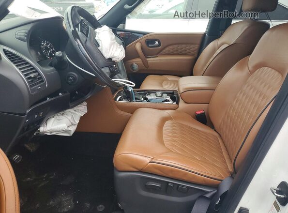 JN8AZ2BE2N9292997 2022 INFINITI QX80 Белый Вид салона спереди