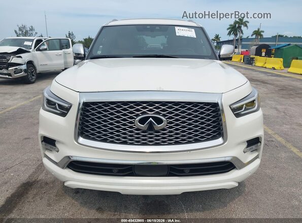 JN8AZ2BE5P9304658 2023 INFINITI QX80 White Widok z przodu