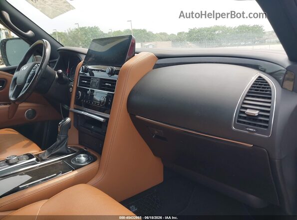 JN8AZ2BE5P9304658 2023 INFINITI QX80 White Widok wnętrza z przodu