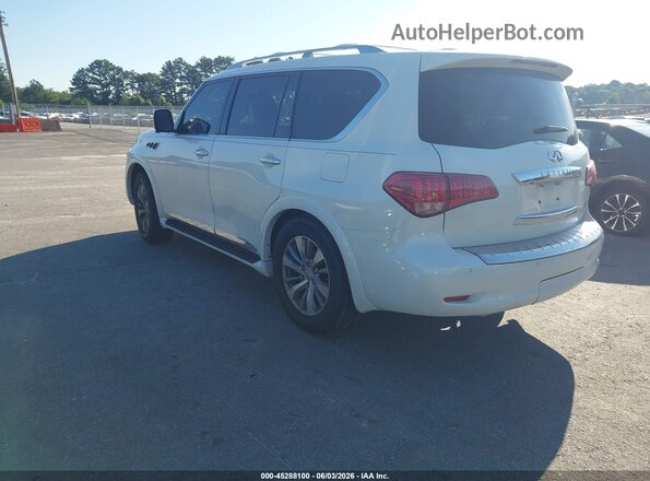 JN8AZ2NC7G9400740 2016 INFINITI QX80 White Հետևի ձախ
