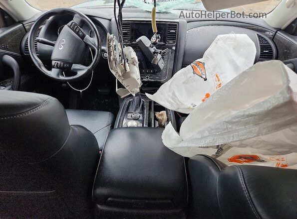 JN8AZ2NE0L9255407 2020 INFINITI QX80 Синий Вид панели приборов