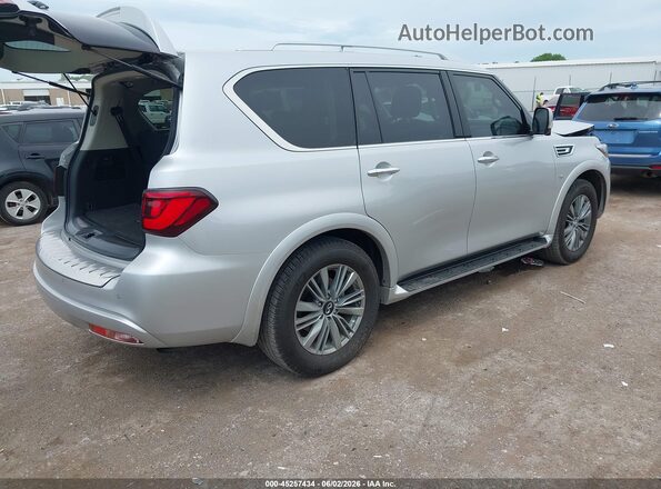 JN8AZ2NE2K9230958 2019 INFINITI QX80 White Tył prawy