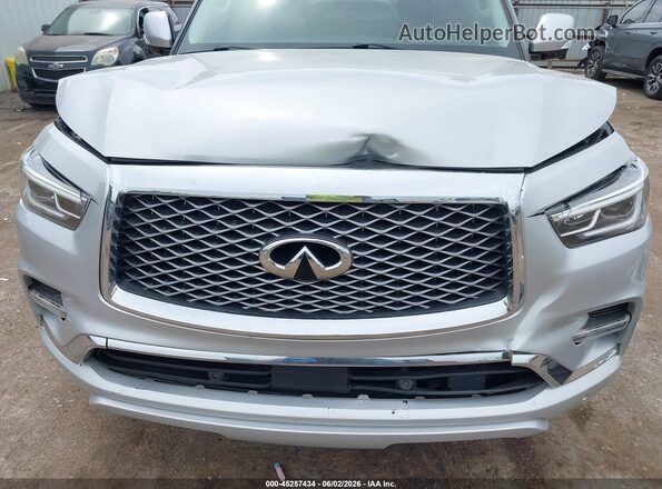 JN8AZ2NE2K9230958 2019 INFINITI QX80 White Widok z przodu
