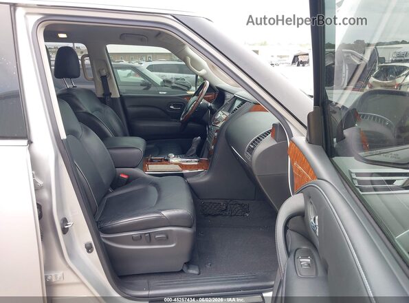 JN8AZ2NE2K9230958 2019 INFINITI QX80 White Widok wnętrza z przodu