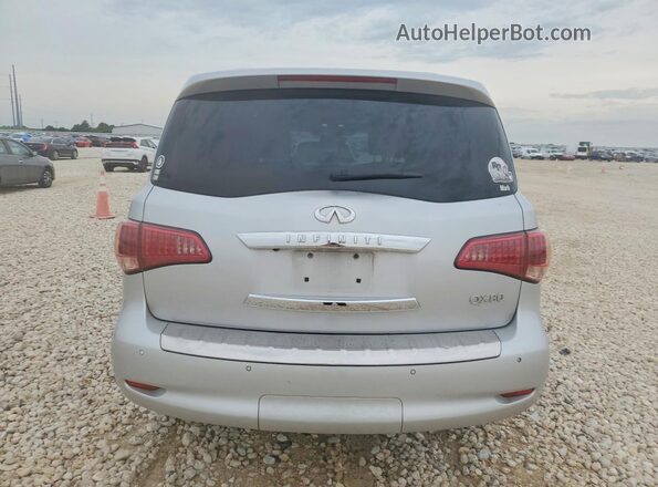 JN8AZ2NE5G9122809 2016 INFINITI QX80 Silver Հետևի տեսք