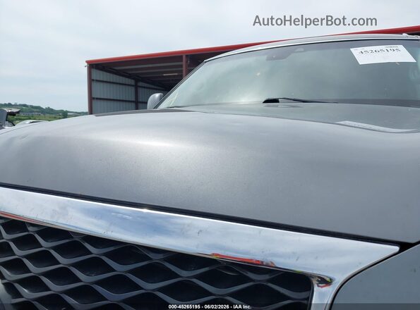 JN8AZ2NEXH9155404 2017 INFINITI QX80 Gray წინა ხედი