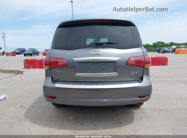 JN8AZ2NEXH9155404 2017 INFINITI QX80 Gray 