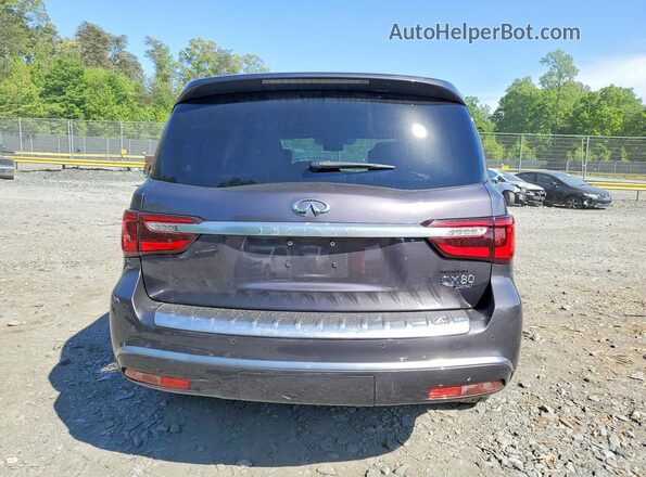 JN8AZ2NEXK9237575 2019 INFINITI QX80 Серый Вид сзади
