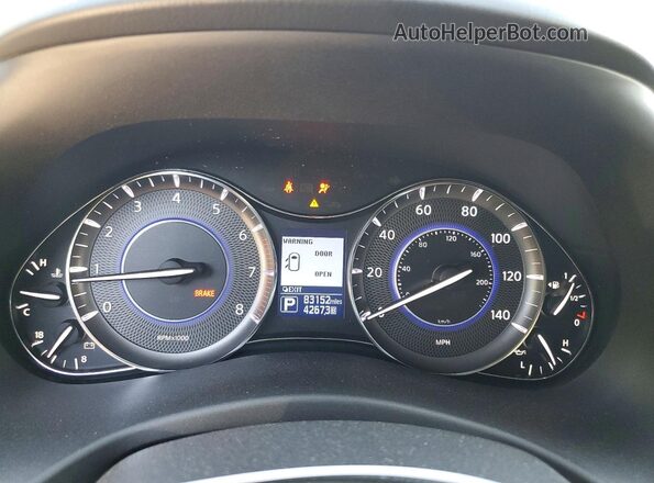 JN8AZ2NEXK9237575 2019 INFINITI QX80 Серый Вид щитка приборов