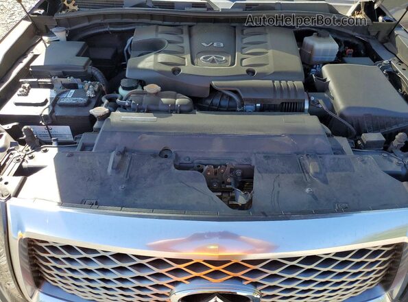 JN8AZ2NEXK9237575 2019 INFINITI QX80 Серый Вид подкапотного пространства