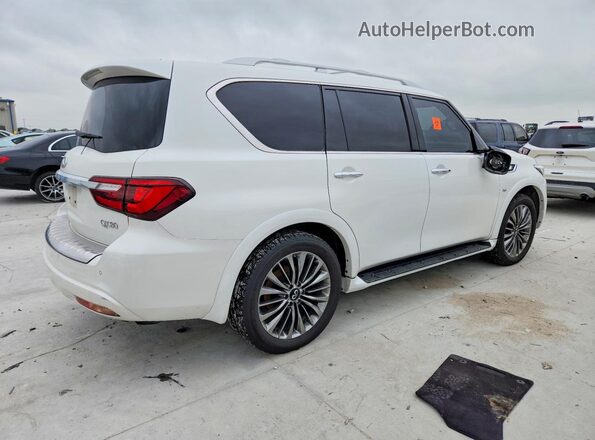 JN8AZ2NF0L9700527 2020 INFINITI QX80 White Задня права чверть