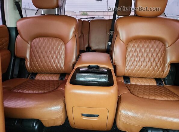 JN8AZ2NF0L9700527 2020 INFINITI QX80 White Вид задніх сидінь