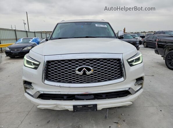JN8AZ2NF0L9700527 2020 INFINITI QX80 White Вид спереду