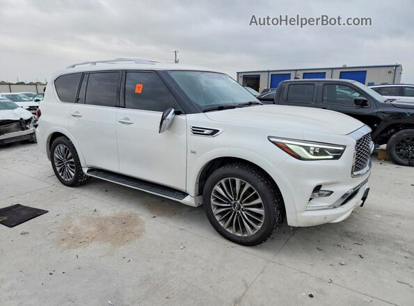 JN8AZ2NF0L9700527 2020 INFINITI QX80 White Передня права чверть
