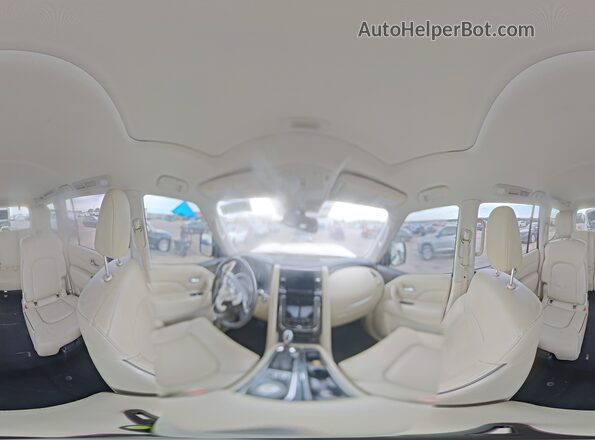 JN8AZ2NF0L9701225 2020 INFINITI QX80 White 360 interior view