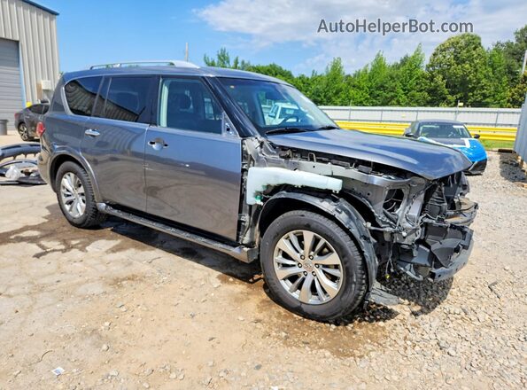 JN8AZ2NF2H9643660 2017 INFINITI QX80 Gray 