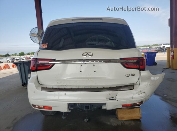 JN8AZ2NF2K9683681 2019 INFINITI QX80 White Панорамний вид салону 360°