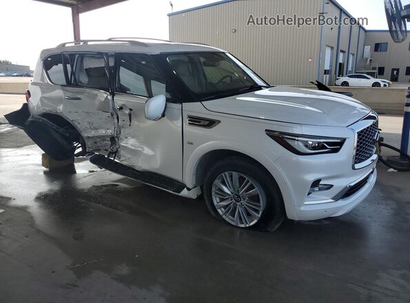 JN8AZ2NF2K9683681 2019 INFINITI QX80 White 
