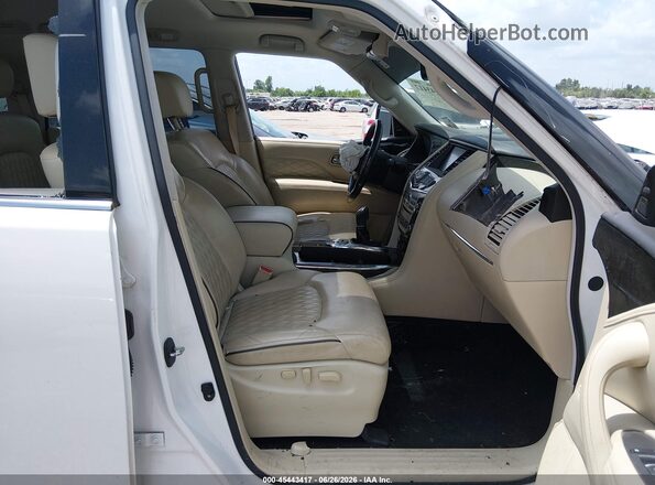 JN8AZ2NF3K9687531 2019 INFINITI QX80 White წინა სალონის ხედი