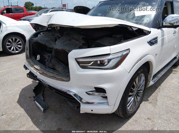 JN8AZ2NF3K9687531 2019 INFINITI QX80 White 