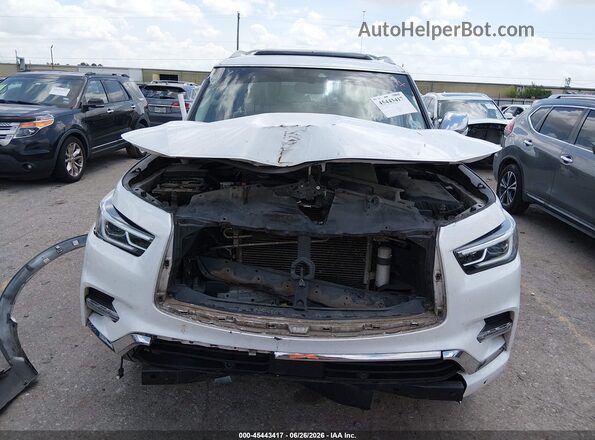 JN8AZ2NF3K9687531 2019 INFINITI QX80 White წინა პანელის ხედი