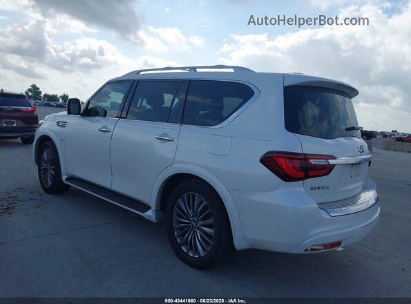 JN8AZ2NF3L9701123 2020 INFINITI QX80 White Trasero izquierdo