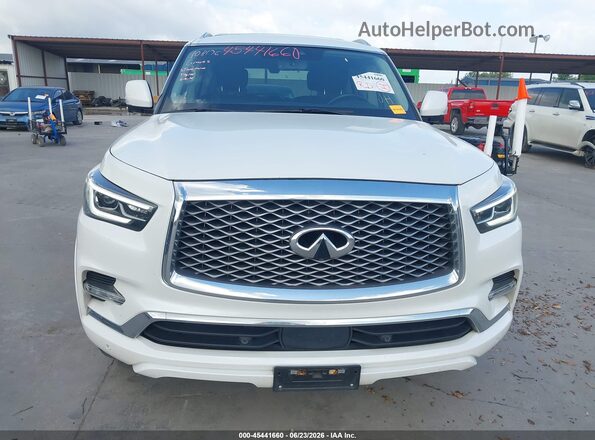 JN8AZ2NF3L9701123 2020 INFINITI QX80 White Vista del cuadro de instrumentos