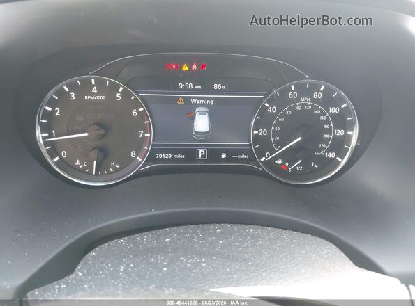 JN8AZ2NF3L9701123 2020 INFINITI QX80 White Vista de los asientos traseros