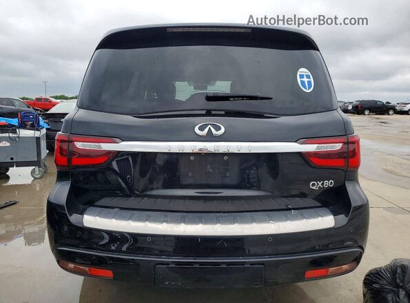 JN8AZ2NF3L9704653 2020 INFINITI QX80 Черный Вид сзади