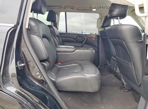 JN8AZ2NF3L9704653 2020 INFINITI QX80 Черный Вид задней части салона